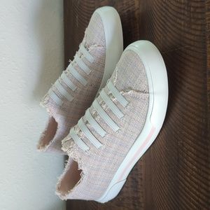 Pink rocket dog shoes